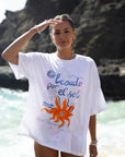 the beach tee